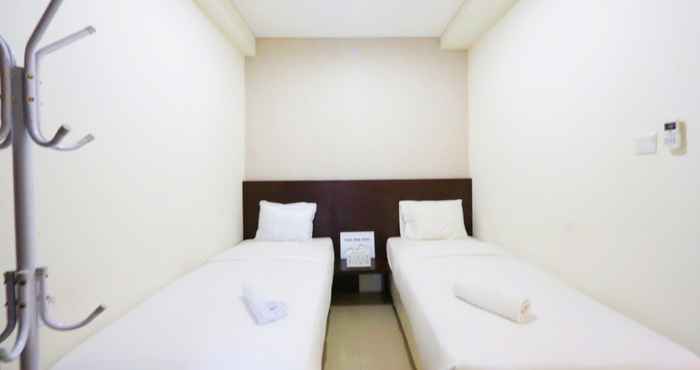 ห้องนอน 2BR Clean and Cozy Apartment @ Parahyangan Residence By Travelio