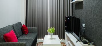Lobby 2 Comfy 1BR Signature Park Grande Apartment By Travelio