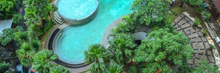 Sảnh chờ Apartment 2BR with Sofa Bed Cervino Village Casablanca By Travelio