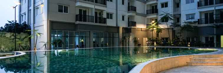 Lobi Great View Studio Signature Park Grande Apartment  By Travelio