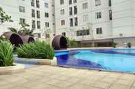 Swimming Pool Best Bassura Studio Apartment By Travelio