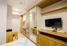 Bedroom 2 Best Studio Grand Kamala Lagoon Apartment By Travelio