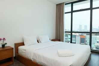 ห้องนอน 4 Nice 1BR Veranda Residence at Puri Apartment by Travelio