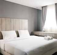 Bedroom 4 Comfortable  Studio Bintaro Icon Apartment By Travelio
