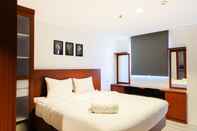 ห้องนอน New Studio Bintaro Icon Apartment By Travelio