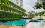 Swimming Pool 3 Convenient and Trendy Studio at Bintaro Plaza Apartment By Travelio