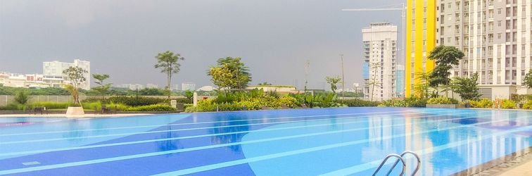 Sảnh chờ 2BR Exclusive at Springlake Summarecon Bekasi Apartment By Travelio