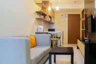 Lobby Cool 1BR with Sofa Bed @ Cinere Bellevue Apartment By Travelio