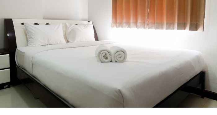 Bedroom 3BR Marvelous at Waterplace Apartement By Travelio