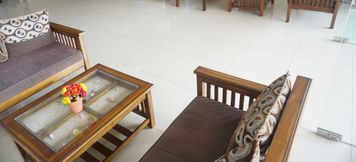 Lobby 3 2BR Cozy Tamansari Panoramic Apartment By Travelio