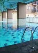 SWIMMING_POOL 2BR Cozy Tamansari Panoramic Apartment By Travelio