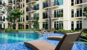 Kolam Renang 4 2BR Simply Furnished at Puri Orchard Apartment By Travelio