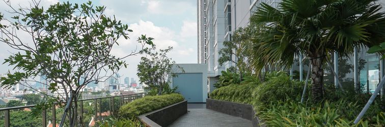 大廳 Studio Exquisite Menteng Park Apartment By Travelio