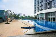 Swimming Pool 1BR Highest Value at Apartment  Ciputra International By Travelio