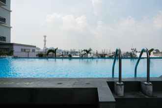 Swimming Pool 4 Studio Spacious at Pasar Baru Mansion Apartment By Travelio