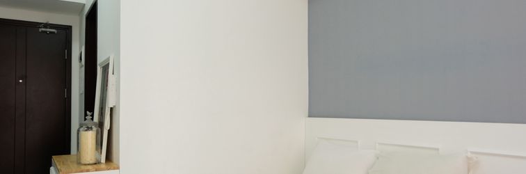 Lobby Best Value Studio Room Apartment at Casa De Parco By Travelio