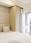 BEDROOM Studio Homey Apartment at M-Town Residence near Summarecon Mall Serpong By Travelio
