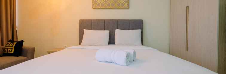 Sảnh chờ Stylish Studio Room Apartment at Menteng Park By Travelio