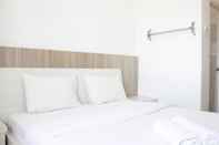 Bilik Tidur Minimalist Studio Apartment at The Suite Metro By Travelio