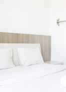 BEDROOM Minimalist Studio Apartment at The Suite Metro By Travelio