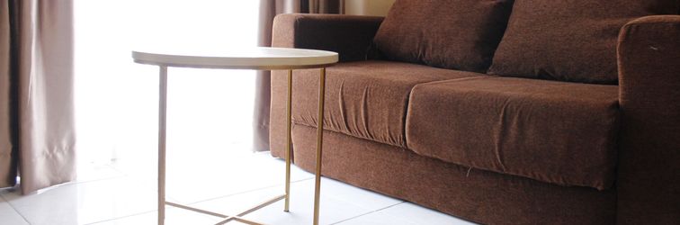 로비 2BR Classic Apartment at Mekarwangi Square Cibaduyut By Travelio