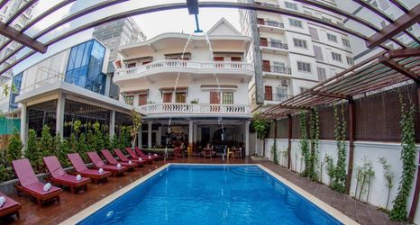 外部的 2 Poolside Villa