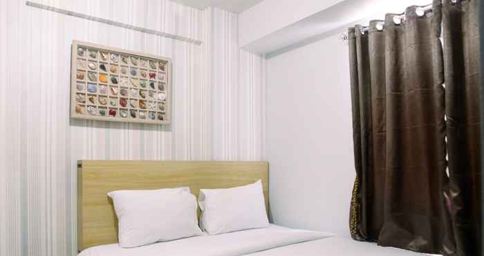 Bedroom Young and Trendy 2BR Kalibata City Apartment By Travelio