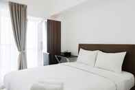 Bilik Tidur Studio Comfortable Apartment M-Town Residence By Travelio