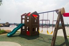 娛樂設施 1BR Minimalist and Comfy at Grand Kamala Lagoon Apartment By Travelio