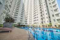 Swimming Pool 2BR Scenic & Pleasant Apartment at Parahyangan Residence with Mountain View By Travelio