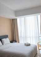 BEDROOM Studio Room Comfy at U Residence near Karawaci Supermall By Travelio