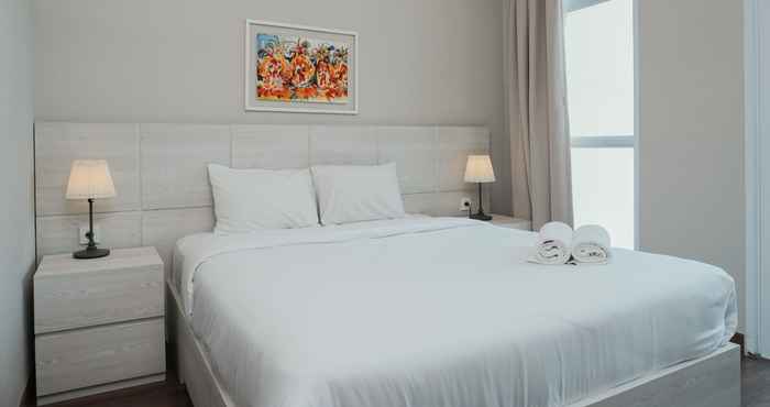 Bedroom 2BR Cozy with Strategic Location at Puri Orchard By Travelio