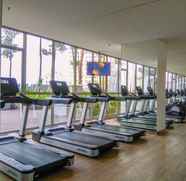 Fitness Center 4 2BR Wonderful at Gold Coast Apartment Pantai Indah Kapuk By Travelio