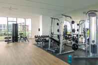 Fitness Center 2BR Wonderful at Gold Coast Apartment Pantai Indah Kapuk By Travelio
