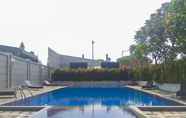 Swimming Pool 4 Studio Tifolia Apartment with Double Bed near LRT Station By Travelio