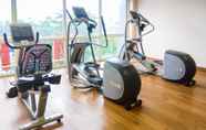 Fitness Center 5 Studio Tifolia Apartment with Double Bed near LRT Station By Travelio