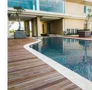 Kolam Renang 3 2BR Apartment at Elpis Residence near Ancol By Travelio