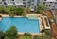 Swimming Pool 3 Studio Simply Furnished Apartment at Scientia Residance By Travelio