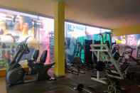 Fitness Center 2BR Fully Furnished at Teluk Intan Apartment By Travelio