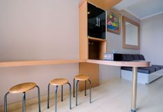 Common Space 3 2BR Comfy at Mediterania Marina Ancol Apartment By Travelio