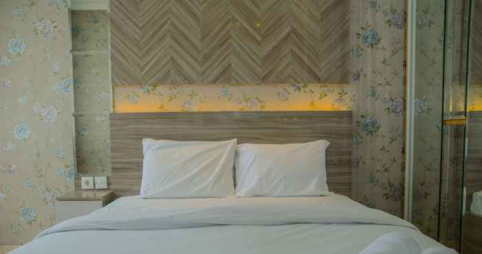 ห้องนอน Studio Tranquil Apartment at Menteng Park By Travelio