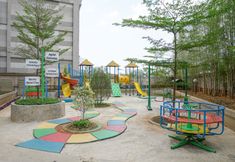 Common Space 4 3BR Brand New and Modern Grand Palace Kemayoran Apartment By Travelio