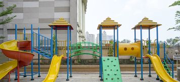 Common Space 5 3BR Brand New and Modern Grand Palace Kemayoran Apartment By Travelio