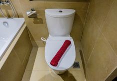 In-room Bathroom 7 2BR Brand New The Branz Apartment By Travelio