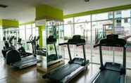 Fitness Center 3 Studio Furnished with City View at The Nest Apartment By Travelio