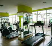 Fitness Center 3 Studio Furnished with City View at The Nest Apartment By Travelio
