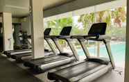 Fitness Center 4 2BR Comfy Apartment at Aeropolis Crystal Residence By Travelio