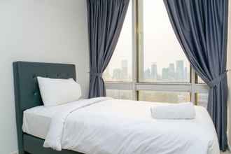 Kamar Tidur 4 Modern 2BR Apartment at The Masterpiece Condominium Epicentrum By Travelio