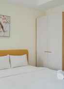 BEDROOM Studio New Furnished and Exclusive at Menteng Park Apartment By Travelio