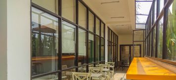 Lobby 5 Studio Minimalist and Comfortable Dave Apartment By Travelio